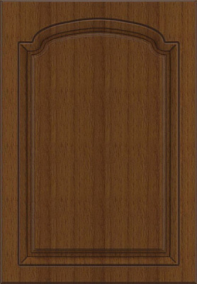 Фасад для кухни Грейд-Плюс Орех мускатный патина №363 R 713x522 Мадрид правый
