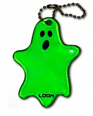 Брелок світловідбивний LOOM Привид LM-0047-green