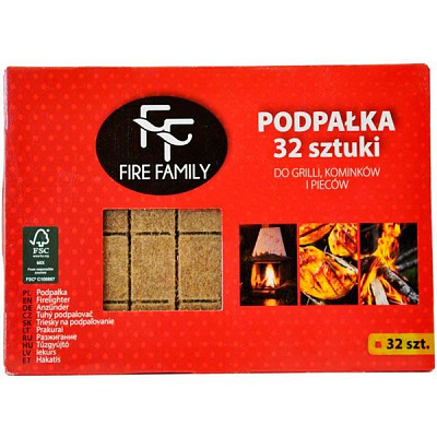 Підпалка для каміну та печі 32шт
