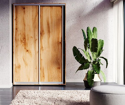 Корпус шкафа-купе Берегиня ДСП Україна 1400х600x2200 мм дуб артизан