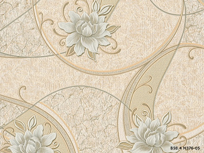 Обои виниловые на бумажной основе Славянские обои Соmfort Камила 376-05 0,53x10,05 м 