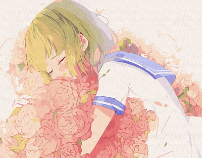 Картина по номерам Цветочная любовь 10214-AC 40х50 см ArtCraft 