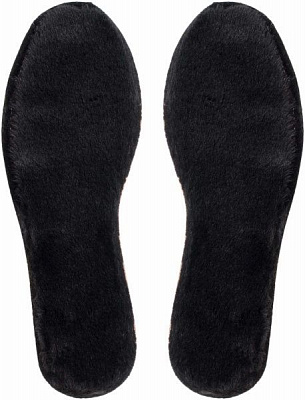 Стельки для обуви с мехом Comfort Textile Group 38 черный
