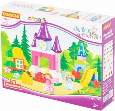 Конструктор Полісся Весела принцеса 77707