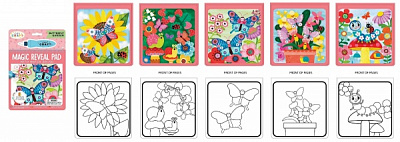 Раскраска водная «Магические превращения Яркие бабочки»