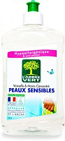 Засіб для ручного миття посуду L'Arbre Vert Чутлива шкіра 0,5л
