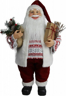 Декорація новорічна Дід Мороз 60 см EPI-ST24-90887