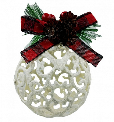 Куля E09025 d 90 мм білий