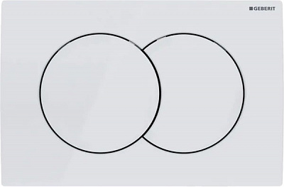 Кнопка змиву Geberit Delta01 Альпійський білий (115.107.11.1)