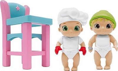 Ігровий набір Baby Secrets зі стільчиком для годування 77023