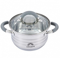 Каструля з кришкою Vincent 2,4 л 18 см VC-3179-18