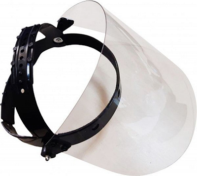 Щиток захисний із підйомним екраном Borika-protection чорний BP100 22.04.003.01.01