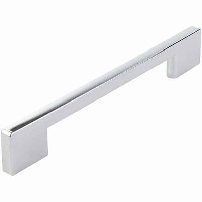 Мебельная ручка 160 мм полированный хром Poliplast 0076CCL