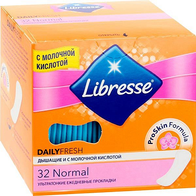 Прокладки ежедневные Libresse Dailies Style normal 32 шт.
