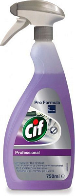 Спрей дезинфицирующий Cif Cleaner Disinfectant 0,75 л