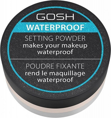Пудра для лица Gosh Waterproof Setting 01 Transparent 7 г
