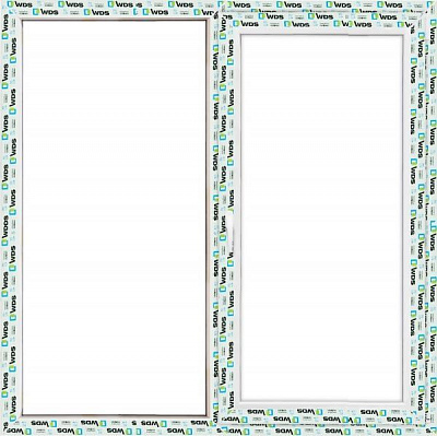 Окно поворотно-откидное WDS 5S 1400x1410 мм правое однокамерный стеклопакет 24 мм 