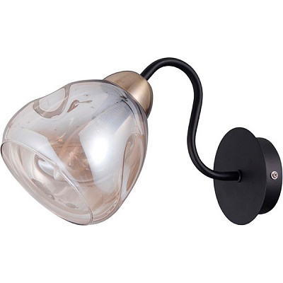 Бра Victoria Lighting Carat/AP1 1x40 Вт E14 чорний