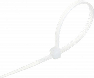 Стяжка кабельная UP! (Underprice) 2.5х100 мм 100 шт. белый 