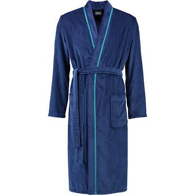 Халат мужской Cawo Kimono р. 50 синий 57027113350
