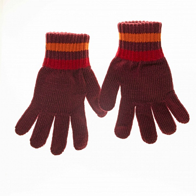 Перчатки Margot Bis City р.16 Бордо 