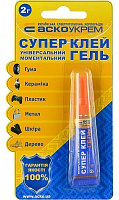 Суперклей-гель АСКОУКРЕМ A.HG-1-2 2 г