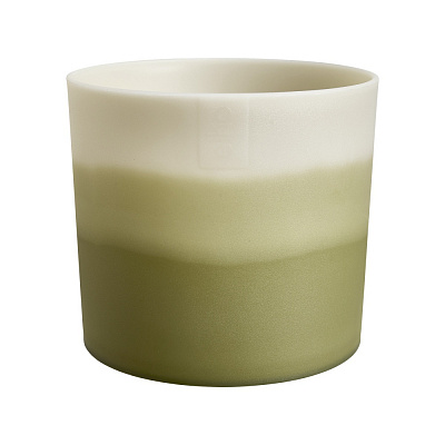 Вазон пластиковий пластик Colour gradient round круглий зелений 2,5 л Elho (550523)