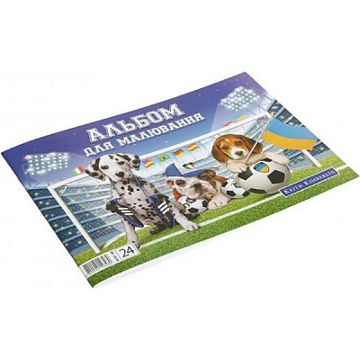 Альбом для малювання 24 аркуші 30301-КК Тікі