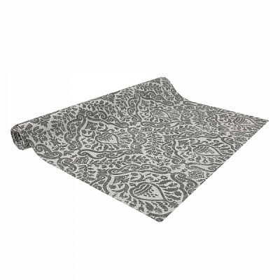 Доріжка (ранер) PERLA Вензель срібло 40x140 см La Nuit