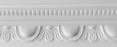 Потолочный плинтус Dardan HS-34 инжекционный 2000x80x80мм 
