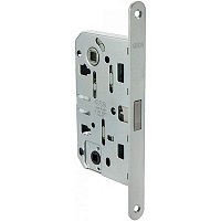 Дверной замок межкомнатный AGB Mediana Polaris WC 96 матовый хром