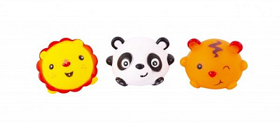 Набор игрушек для ванной Baby Team Забавные зверушки в ассортименте 9022