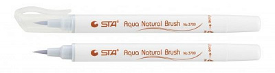 Маркер акварельный STA кисточка AQUA NATURAL BRUSH STA3700-25 бледно-синий 