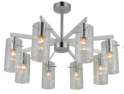 Люстра Sensio Nim 8x40 Вт E27 хром LS-74642/8S-E2740W