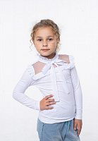 Блуза Vidoli G-20923W р.134 белый 
