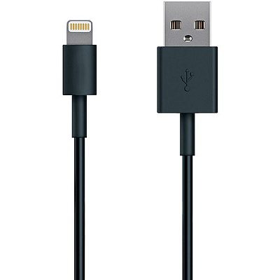 Кабель Luxe Cube Litghtning to USB black