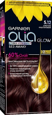 Краска Garnier Olia 5.12 cияющий каштановый 112 мл