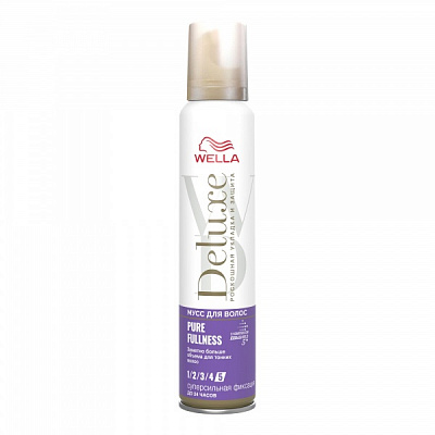 Мусс для волос Wella Deluxe для тонких волос Выразительный объем 200 мл