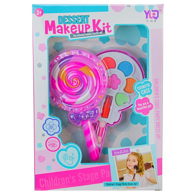 Косметический набор Shantou тени, помада, кисточка 007