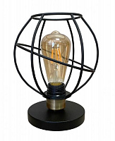Настольная лампа Геотон 0578-1Н 1x60 Вт E27 бронза/черный 48854 