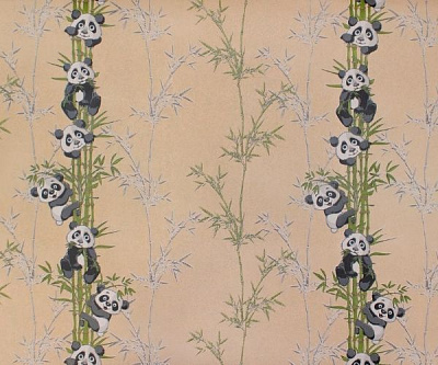 Обои виниловые на флизелиновой основе Vinil Панды декор ДХН-1427/1 1,06x10,05 м 