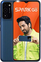 Смартфон Tecno Spark Go 2022 (KG5M) NFC Dual Sim 2/32GB atlantic blue (4895180776953) 