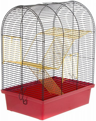 Клітка Лорі Бунгало 3 фарба 33х23х41 см