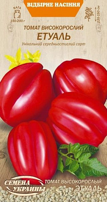 Семена Семена Украины томат высокорослый Этуаль 0,1г