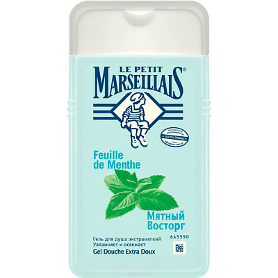 Гель для душу Marseillais М'ятне задоволення 250 мл