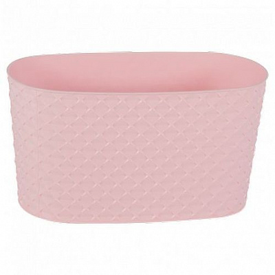 Горшок Serinova KAPADOKYA БАЛКОН прямоугольный 4,7 л светло-розовый (KAPB-PudraPembe 11393) 