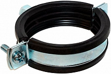 Хомут с резиновой прокладкой М8 12-16 мм 1/4"