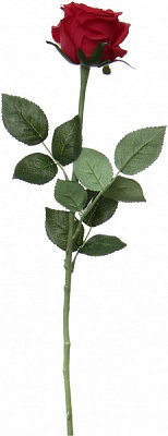Растение искусственное Цветок искусственный Роза гранатовая S445B4