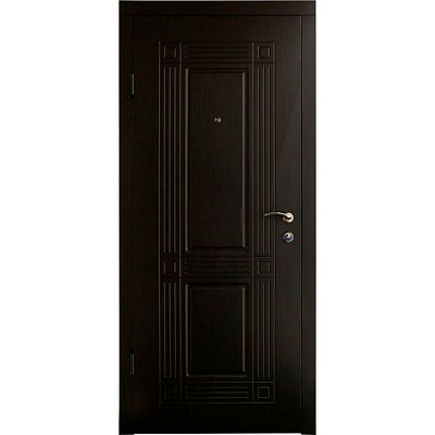 Двері вхідні Д3 венге темний 2050x860 мм ліві