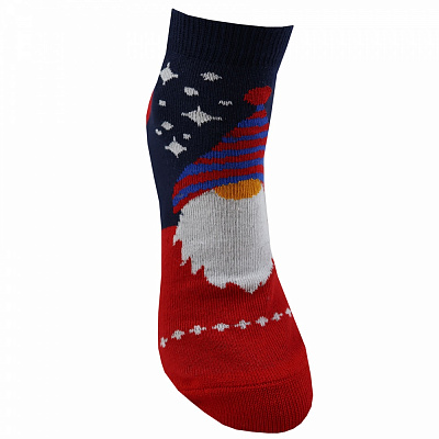 Носки детские унисекс Premier Socks Рождественский гном р. 23-25 синий